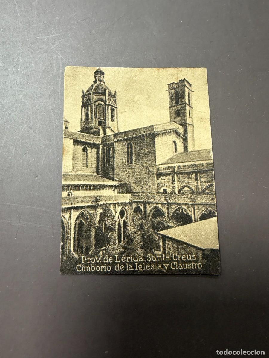 Postcards: POSTAL ORIGINAL. D&Eacute;CADA A&Ntilde;OS 30. L&Eacute;RIDA. SANTA CREUS. CIMBORIO DE LA IGLESIA Y CLAUSTRO