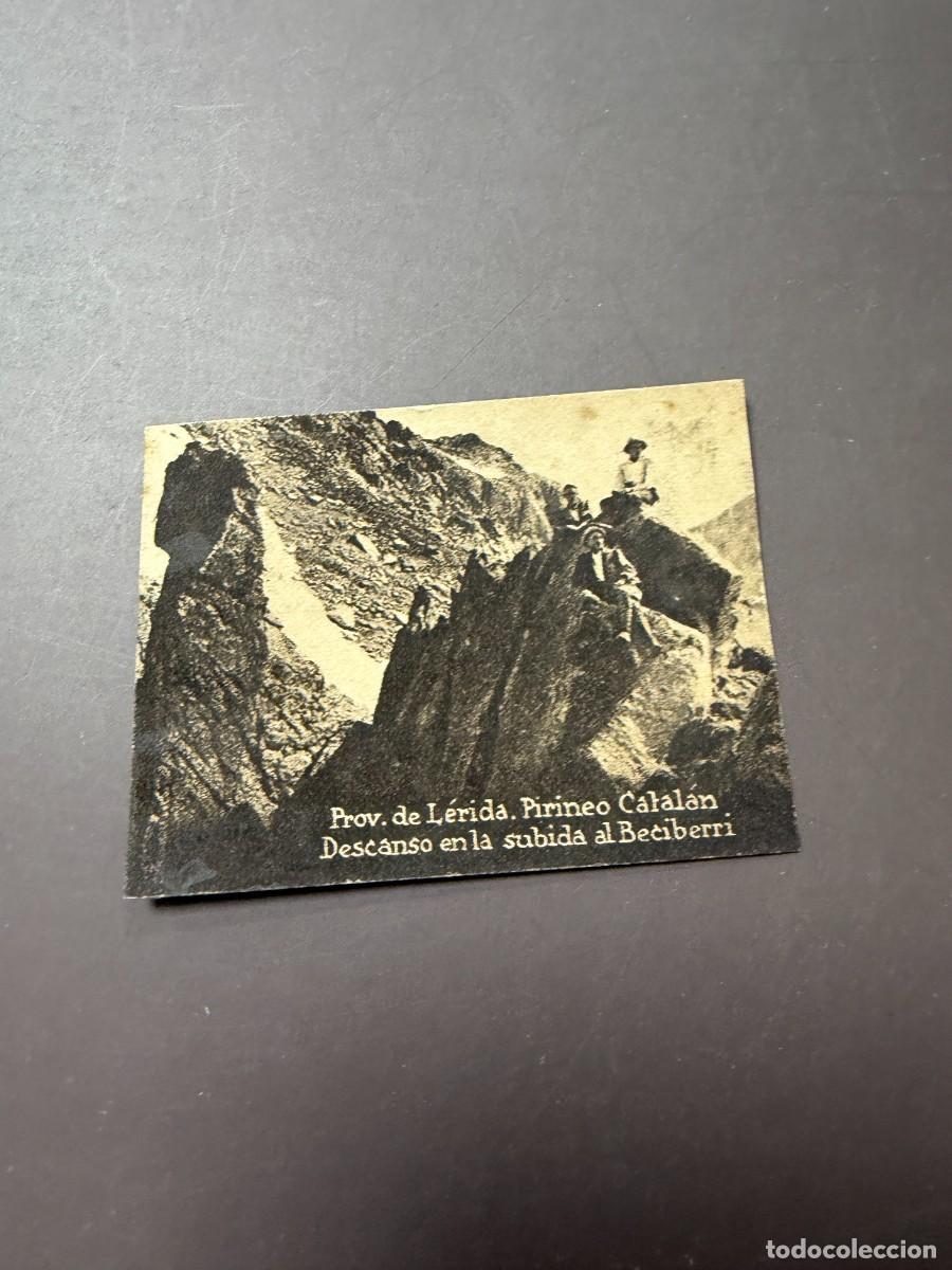 Postales: POSTAL ORIGINAL. D&Eacute;CADA A&Ntilde;OS 30. L&Eacute;RIDA. PIRINEO CATAL&Aacute;N. DESCANSO EN LA SUBIDA AL BECIBERRI