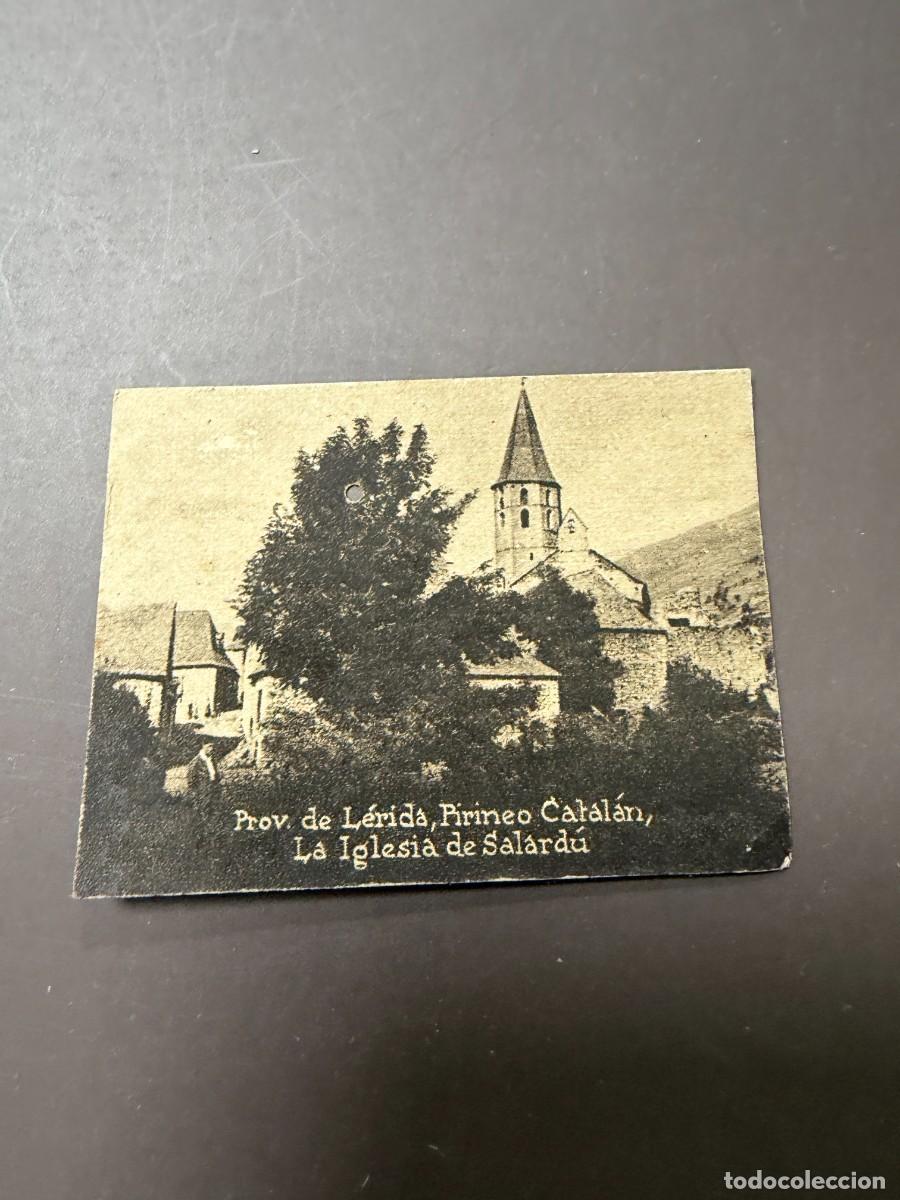 Postales: POSTAL ORIGINAL. D&Eacute;CADA A&Ntilde;OS 30. L&Eacute;RIDA. PIRINEO CATAL&Aacute;N. LA IGLESIA DE SALARD&Uacute;