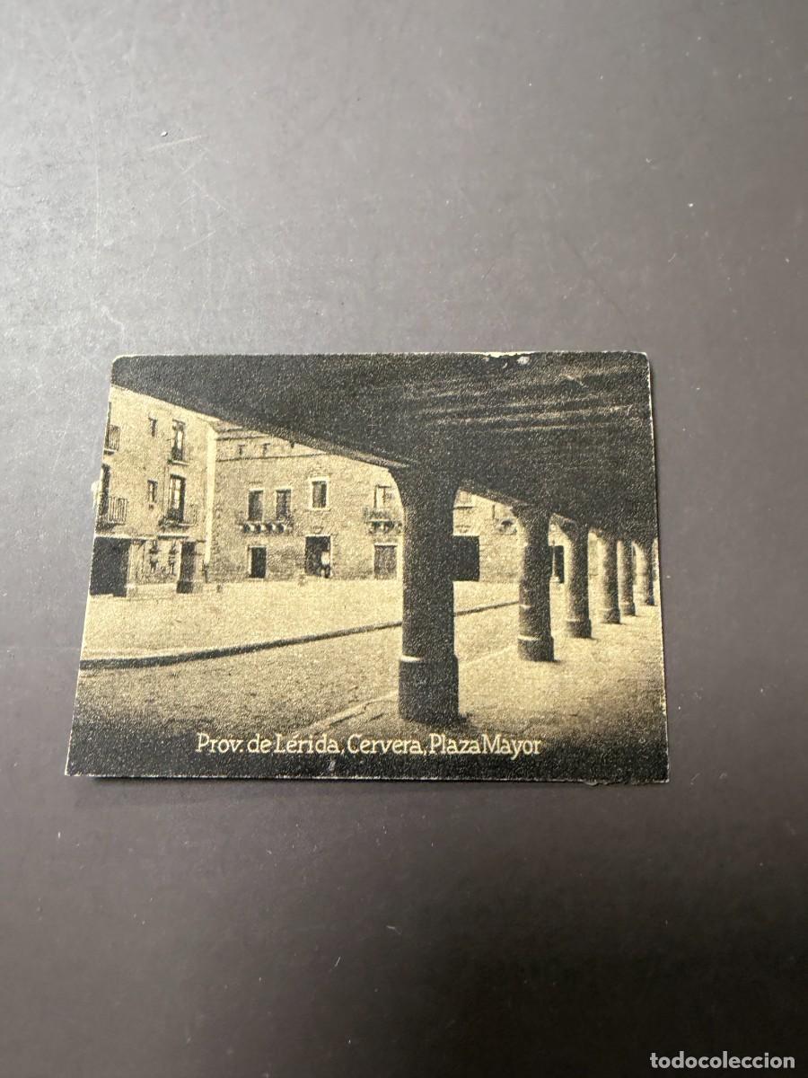 Postales: POSTAL ORIGINAL. D&Eacute;CADA A&Ntilde;OS 30. L&Eacute;RIDA. CERVERA. PLAZA MAYOR
