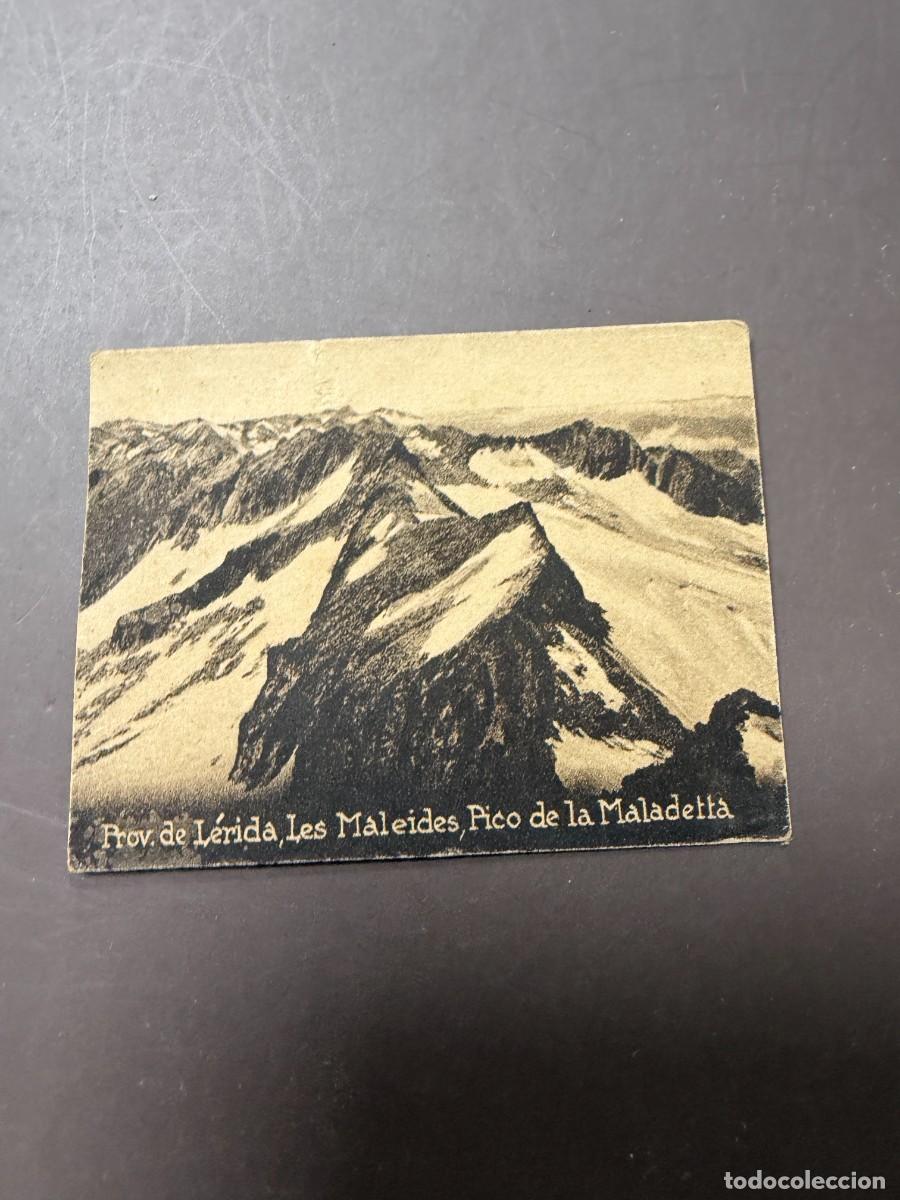 Postales: POSTAL ORIGINAL. D&Eacute;CADA A&Ntilde;OS 30. L&Eacute;RIDA. LES MALEIDES. PICO DE LA MALADETTA