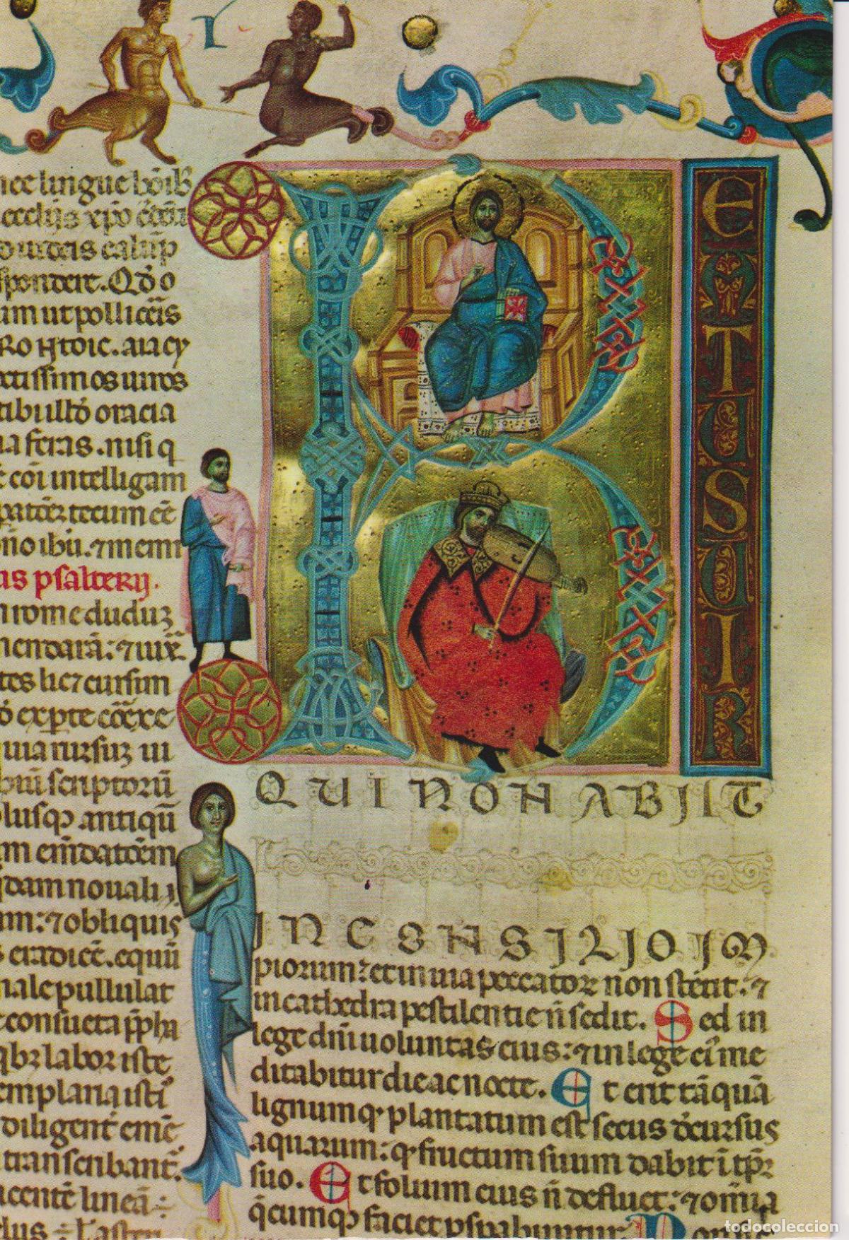 Postales: GIRONA, TESORO DE LA CATEDRAL, BIBLIA DE CARLOS V - EXCL.CABILDO N&ordm;1 - S/C