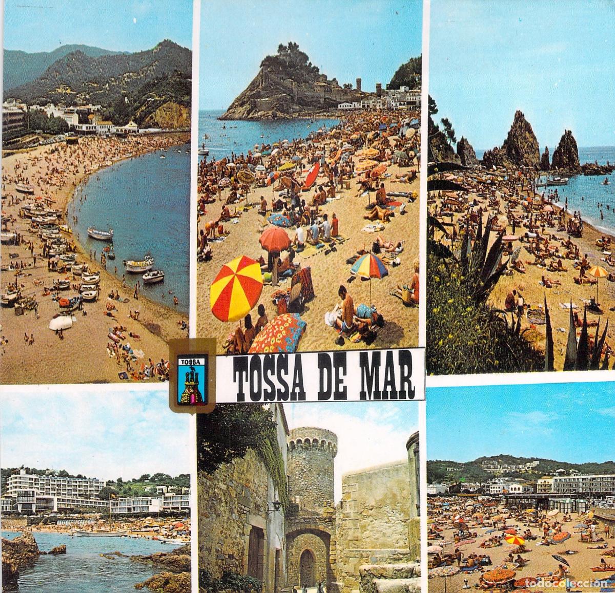 Postales: Postal de Tossa de Mar Costa Brava con diversas vistas