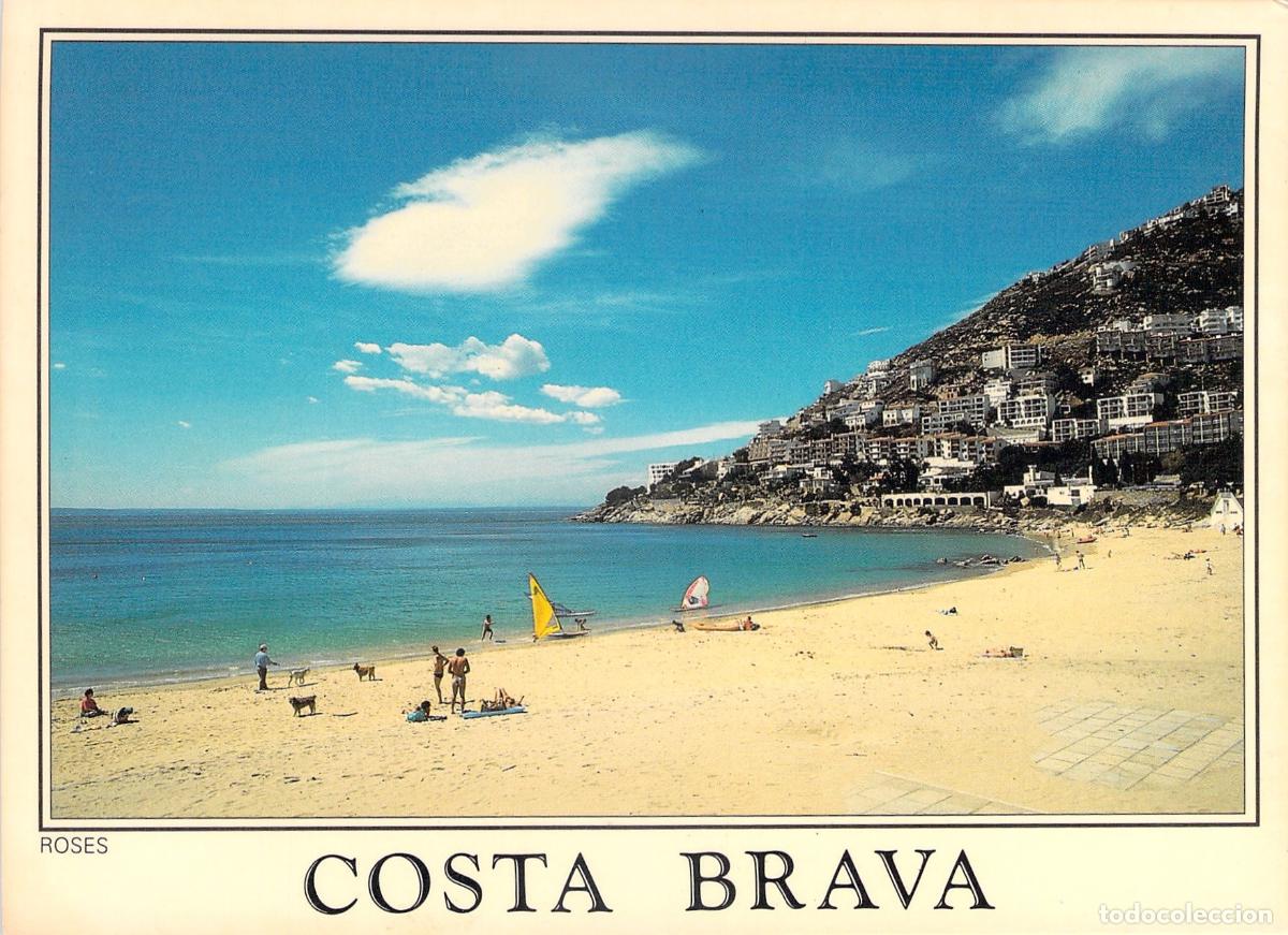 Postales: Postal de Cala Canyelles en Roses Costa Brava