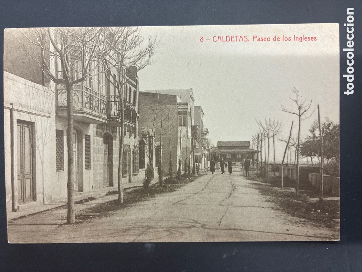 Postales: POSTAL CALDES D'ESTRAC PASEO DE LOS INGLESES EDITA ROISIN 8 SIN CIRCULAR