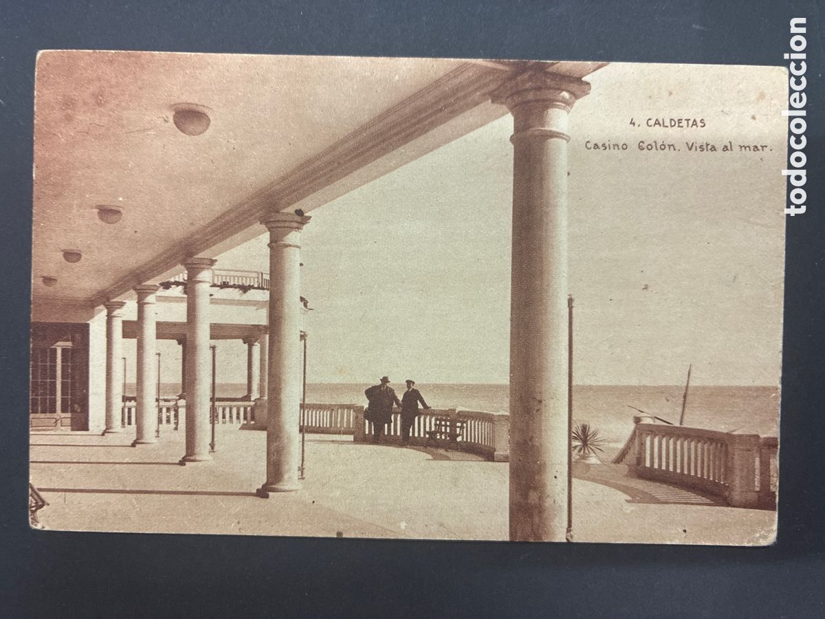 Postales: POSTAL CALDES D'ESTRAC CASINO COLON EDITA MUMBRU
