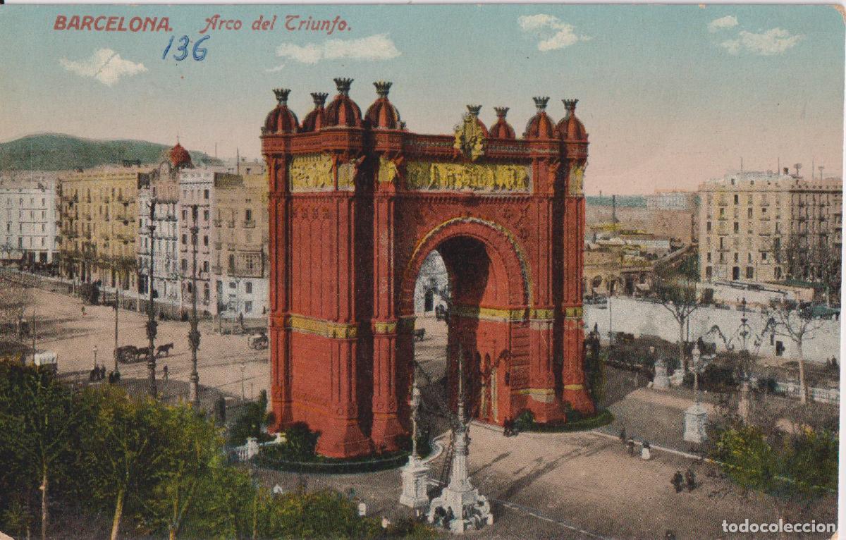 Postales: BARCELONA, ARCO DEL TRIUNFO - ED.JORGE VENINI 136 - S/C