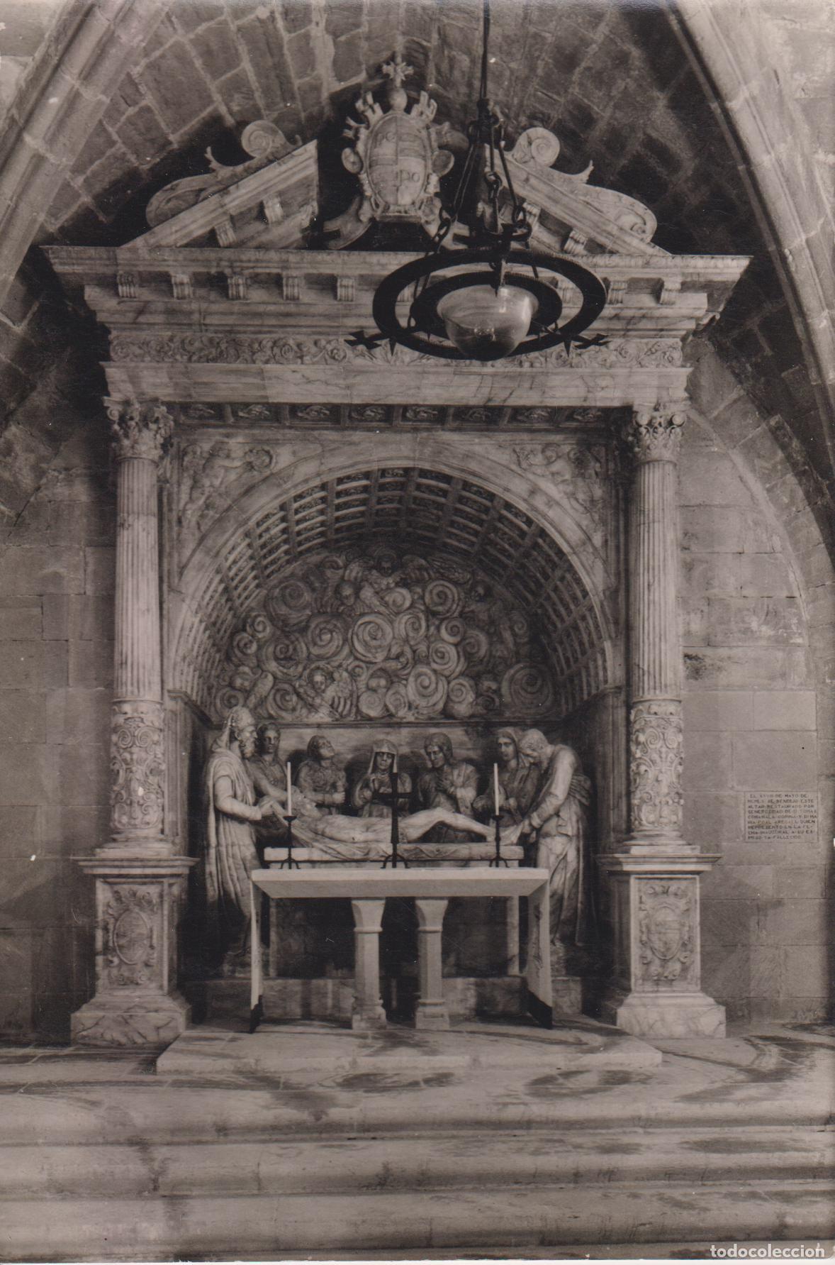 Postales: REAL MONASTERIO DE POBLET, ALTAR DEL SANTO SEPULCRO, S.XVI - CLIS&Eacute; PLASENCIA - S/C