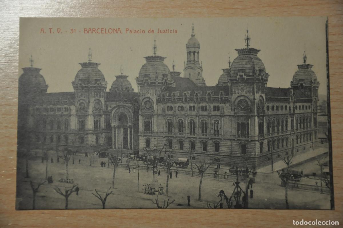 Cartes Postales: postal barcelona, palacio de justicia, atv 31