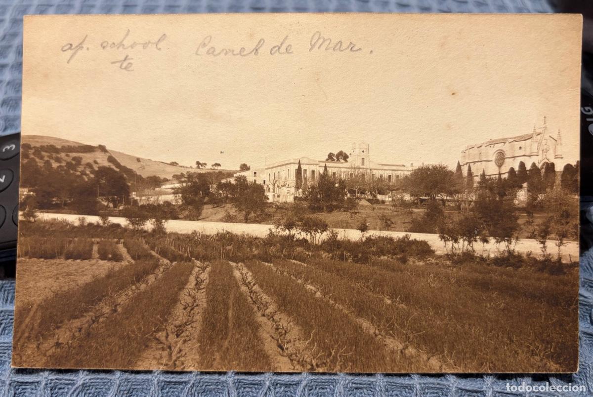 Postales: Canet de Mar - panor&agrave;mica esgl&eacute;sia