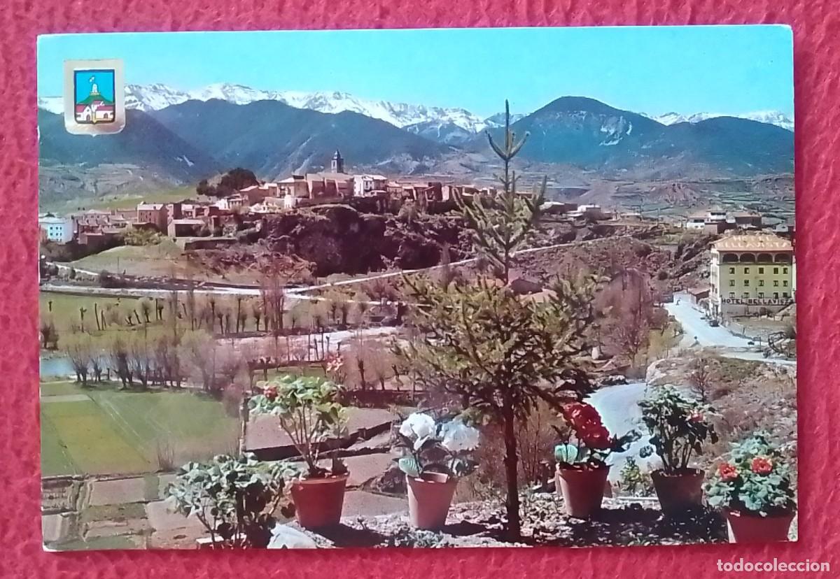 Postales: POSTAL POST CARD CATALOGNE BELLVER DE CERDANYA LLEIDA VISTA GENERAL AL FONDO SIERRA DEL CAD&Iacute;..SPAIN.