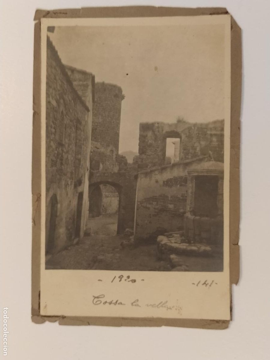 Postales: TOSSA DE MAR - COLECCION DE 2 POSTALES FOTOGRAFICAS ANTIGUAS PEGADAS -VER FOTOS-(116.488)