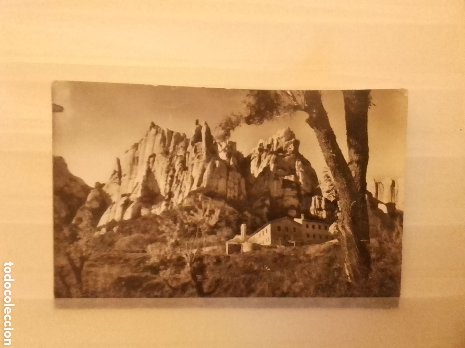 Postales: Tarjeta &rdquo;Monasterio de Monserrat&rdquo;