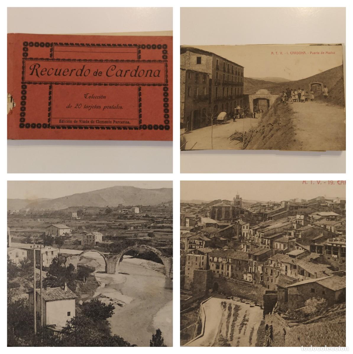 Postales: CARDONA - ATV A.T.V. - EDICION VIUDA DE CLEMENTE PARCERISA - BLOC DE 20 POSTALES ANTIGUAS (116.513)