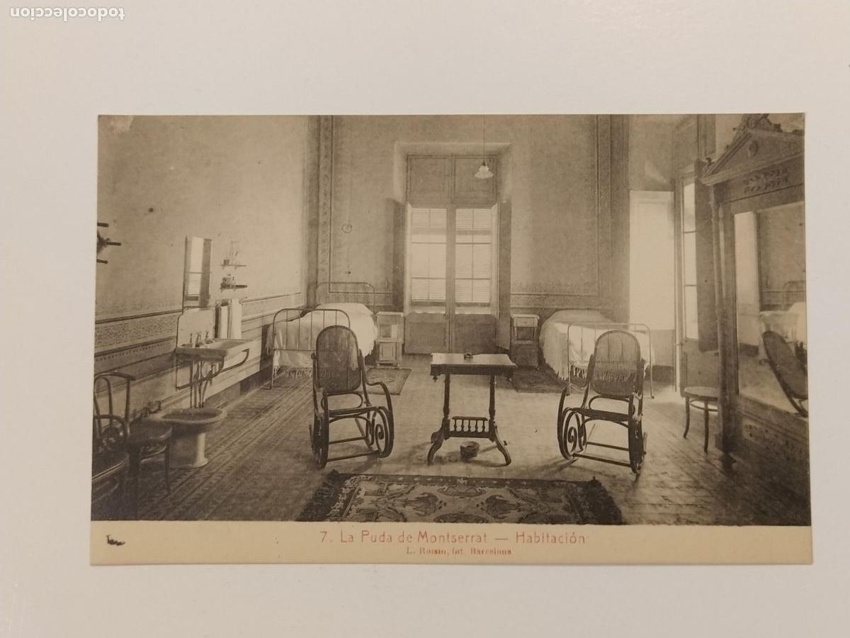 Postales: LA PUDA DE MONTSERRAT - HABITACION - ROISIN - POSTAL ANTIGUA (116.548)