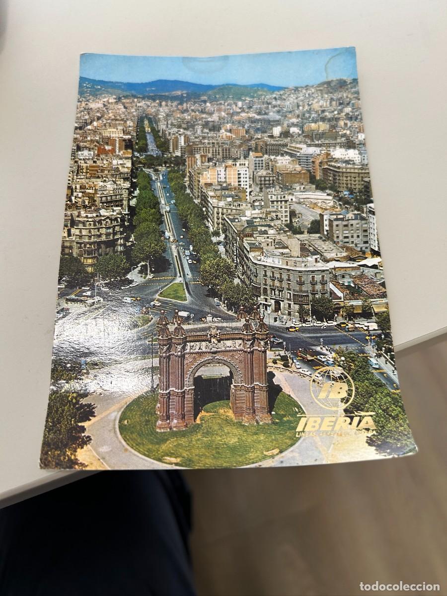 Postales: IBERIA ARCO DEL TRIUNFO Y PASE SAN JUAN