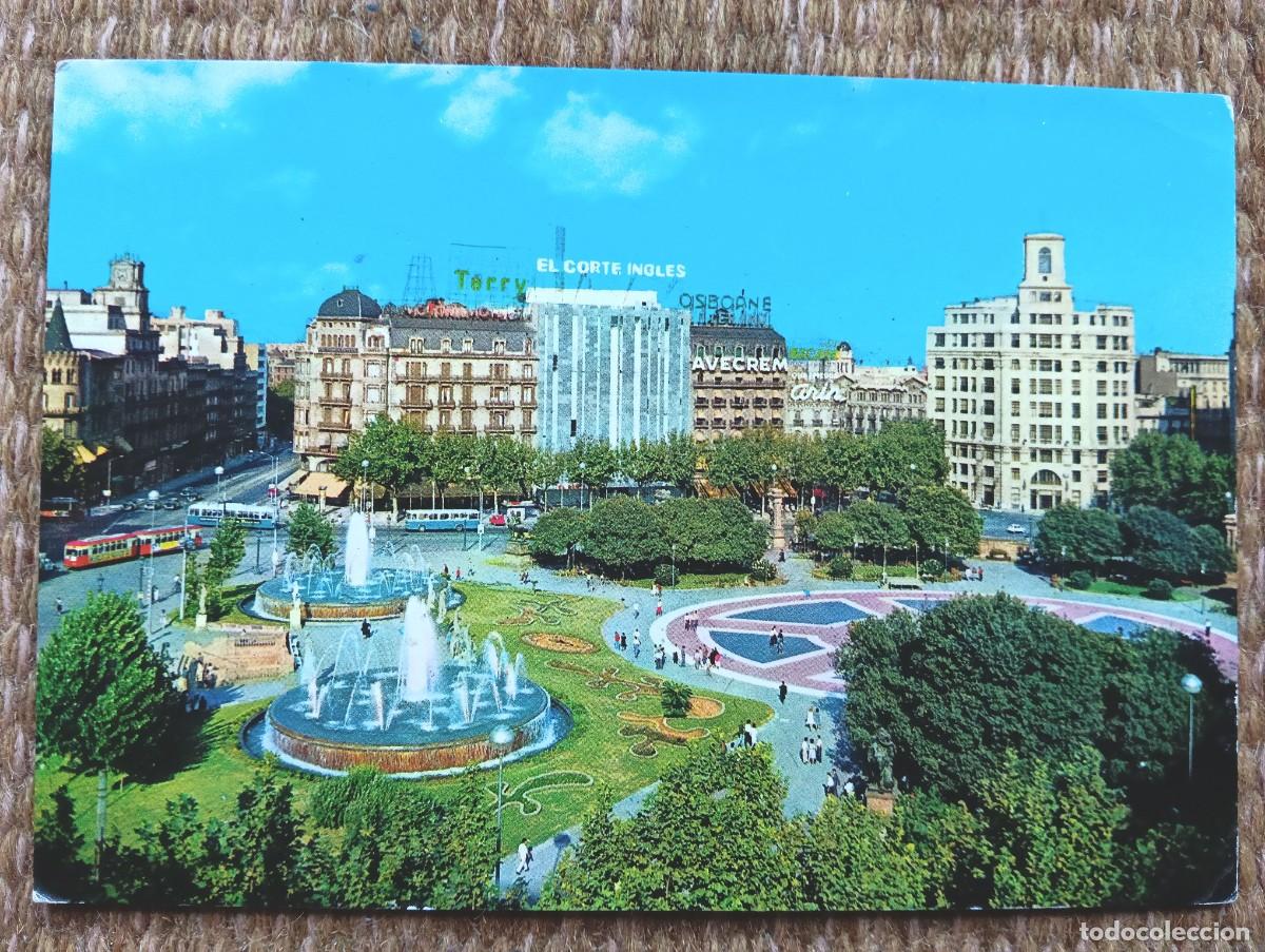 Postales: BARCELONA - PLAZA DE CATALU&Ntilde;A - ED. BEASCOA