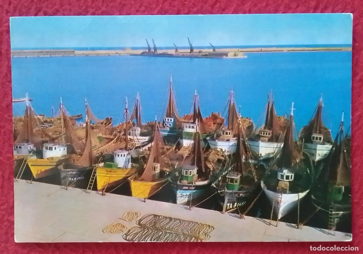 Postales: ANTIGUA POSTAL POST CARD CATALOGNE CATALONIA TARRAGONA EL PUERTO LE PORT BARCOS SHIPS BOATS..ESPAGNE