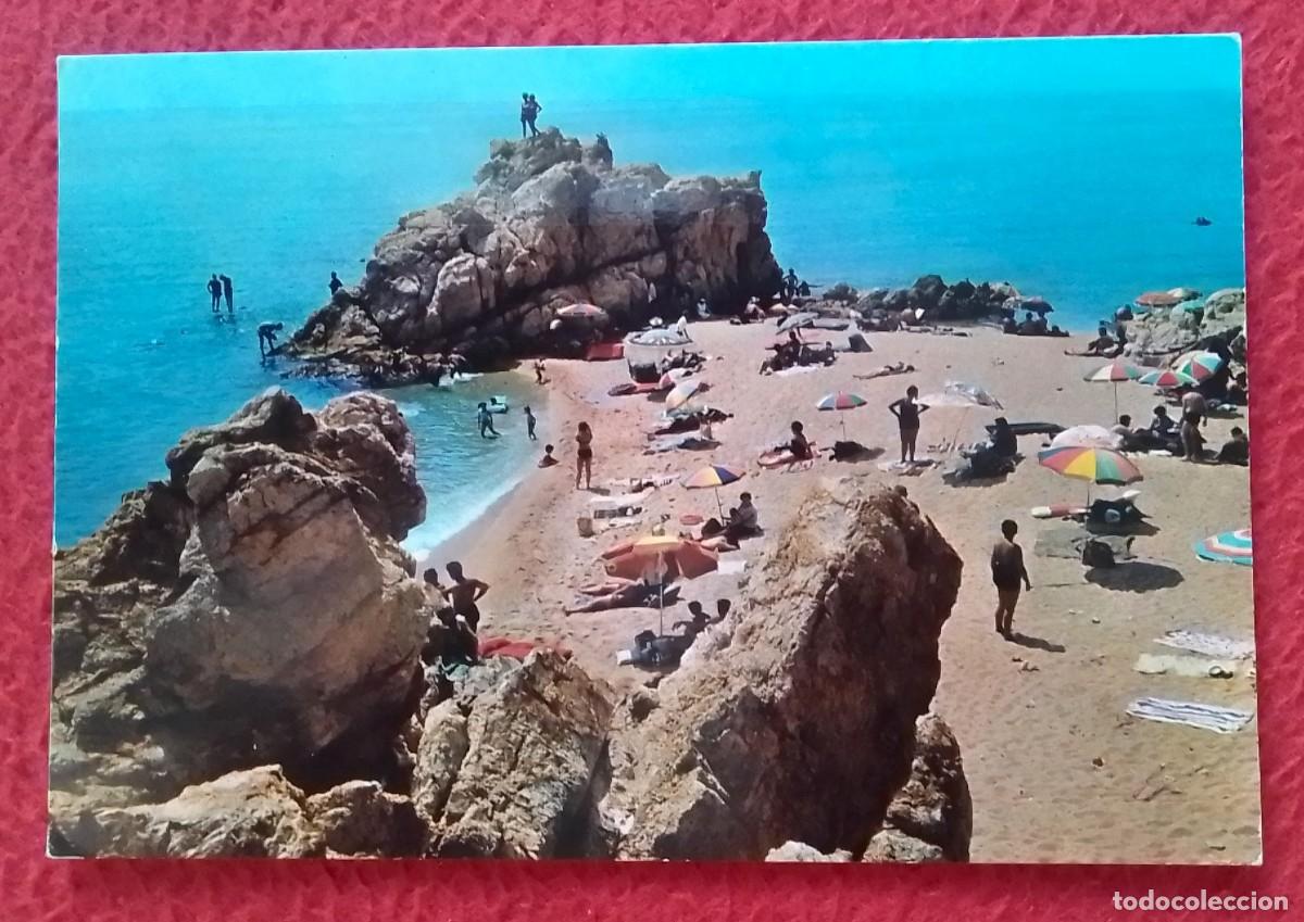 Postales: ANTIGUA POSTAL POST CARD CATALOGNE CATALONIA CALELLA DE MAR BARCELONA ROCA GROSSA..BA&Ntilde;ISTAS PLAYA...