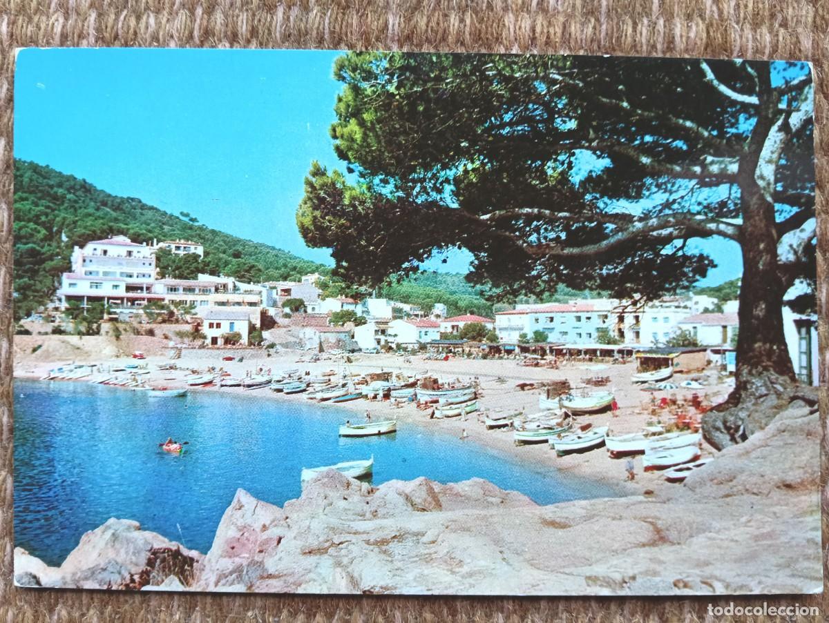 Postales: PALAFRUGELL - GERONA - PLAYA DE TAMARIU - ED. LAMINOGRAF