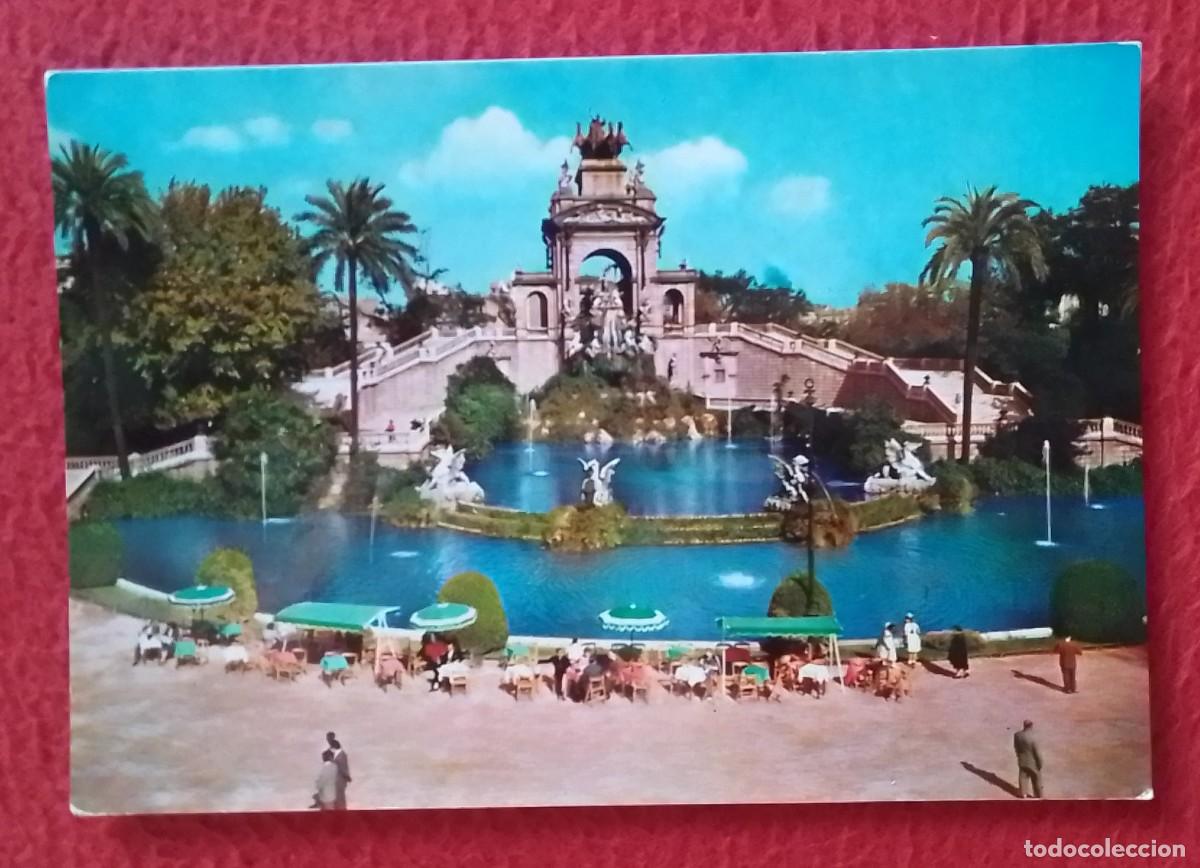 Postales: ANTIGUA POSTAL OLD POST CARD CATALOGNE CATALONIA BARCELONA CASCADA DEL PARQUE DE LA CIUDADELA PARK..