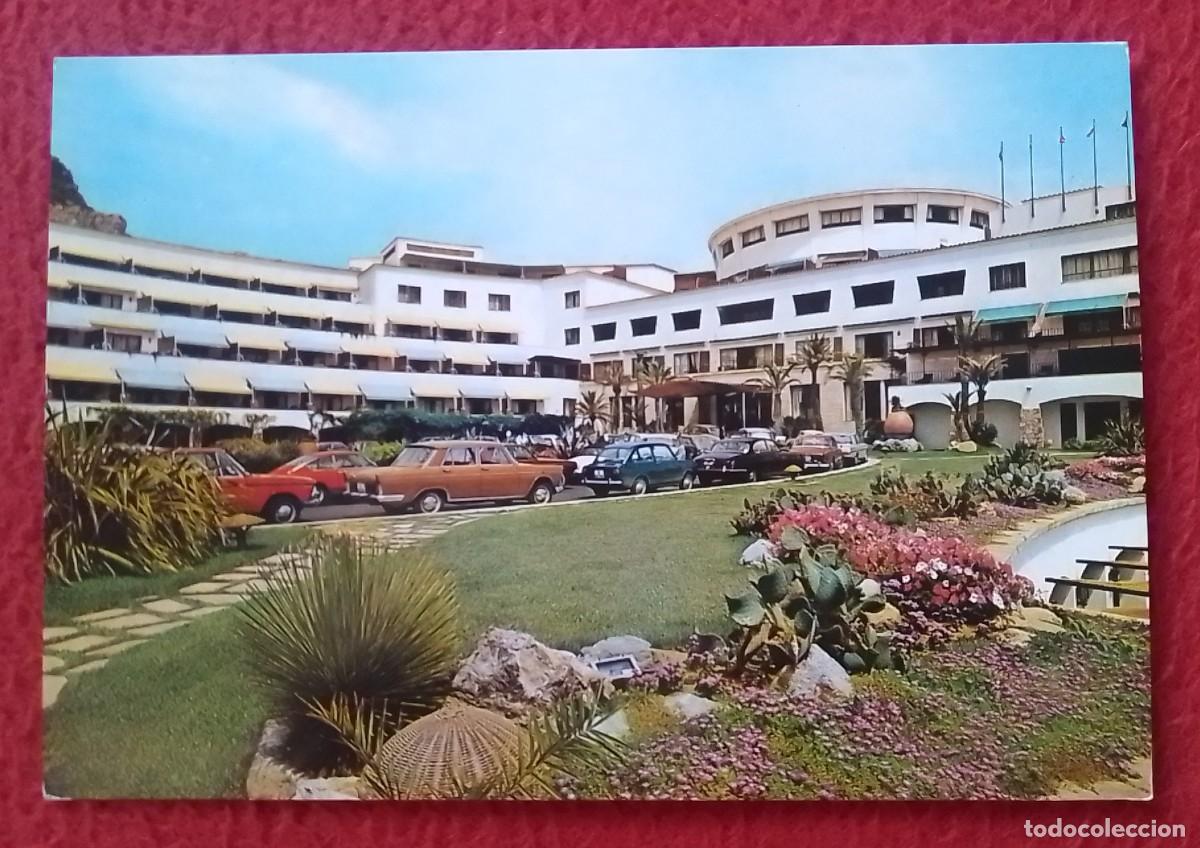 Postales: POSTAL OLD POST CARD CATALOGNE CATALONIA BAGUR GIRONA GERONA COSTA BRAVA HOTEL CAP SA SAL..COCHES...