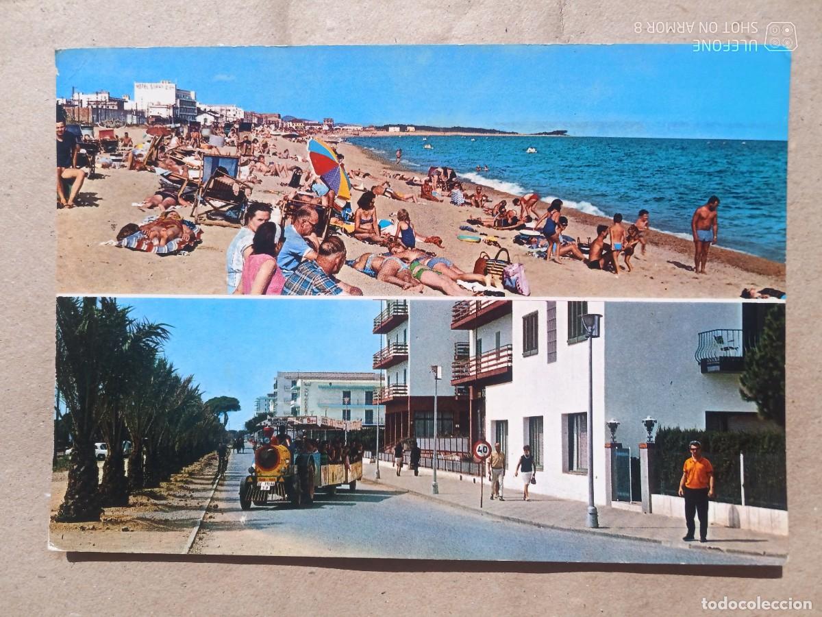 Postales: POSTAL 505 - MALGRAT DE MAR ( Barcelona ) - Playa y Paseo.