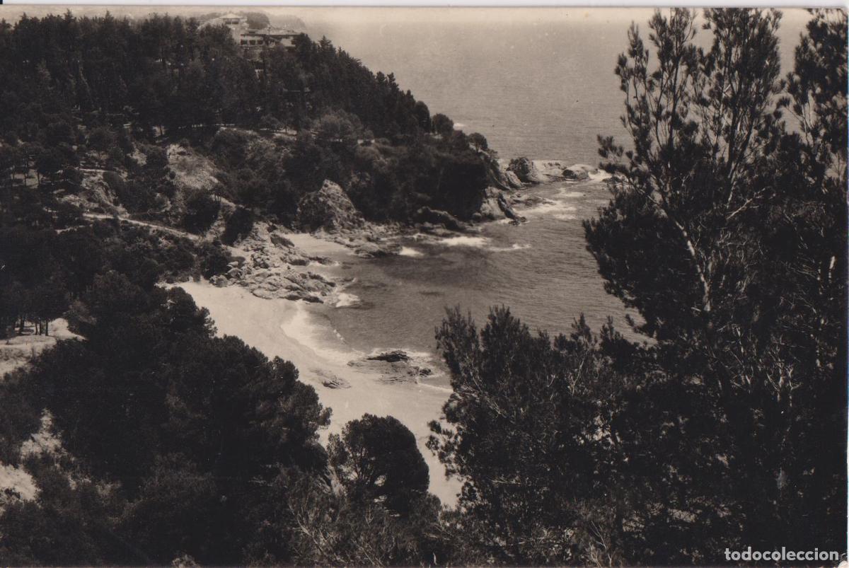 Postales: LLORET DE MAR (GIRONA) PLAYA SA BOADELLA - FOTO ARPI - ESCRITA 1960