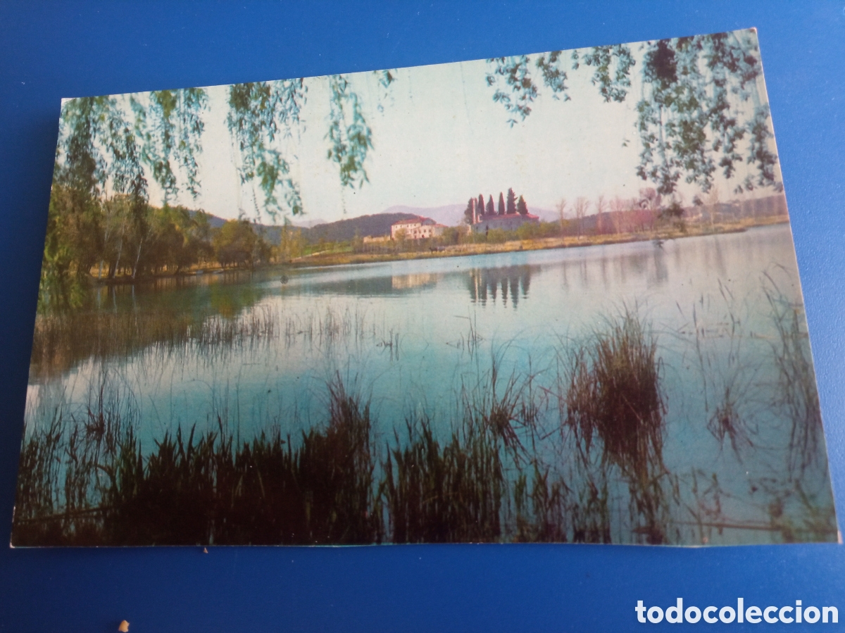 Postales: Antigua postal fotogr&aacute;fica, Lago de Ba&ntilde;olas, Gerona