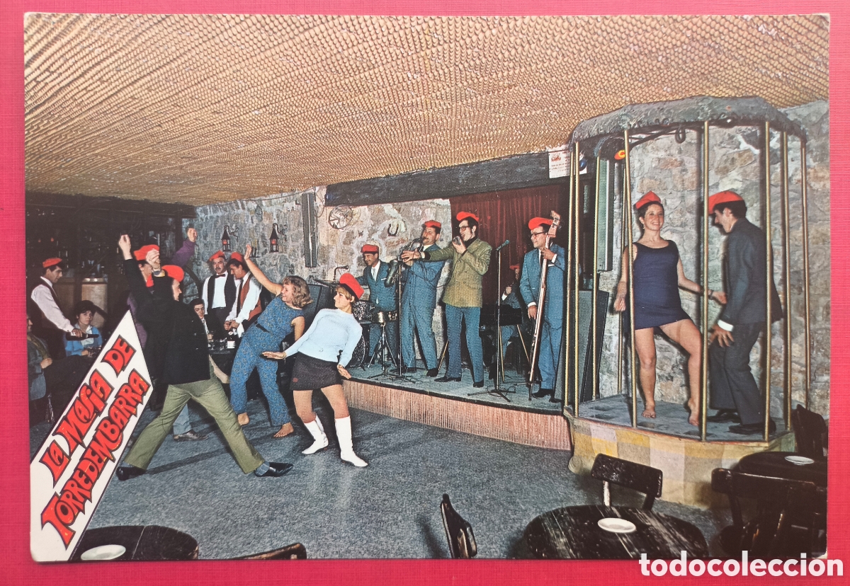 Postales: BOITE SALA DE FIESTAS LA MASIA DE TORREDEMBARRA POSTAL A COLOR C. 1970