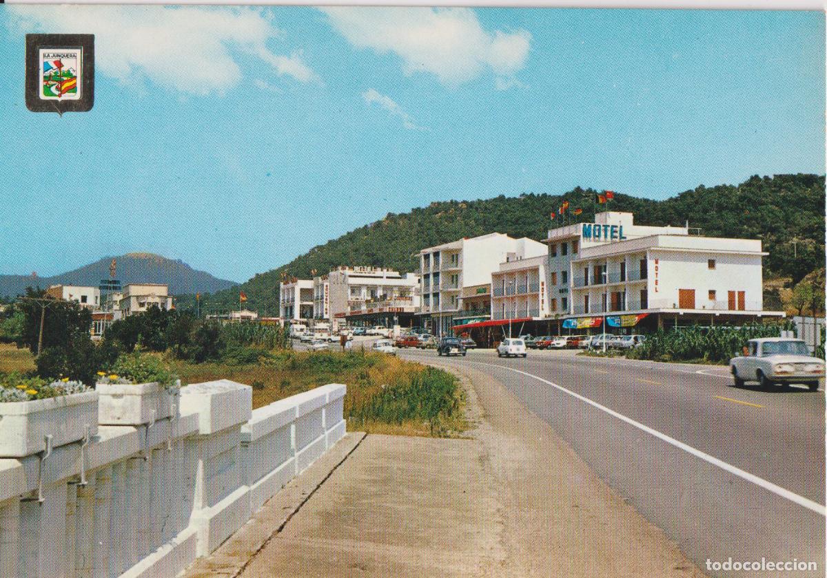 Postales: LA JONQUERA (GIRONA) ZONA ADUANA - ESCUDO DE ORO N&ordm;5241 - ESCRITA