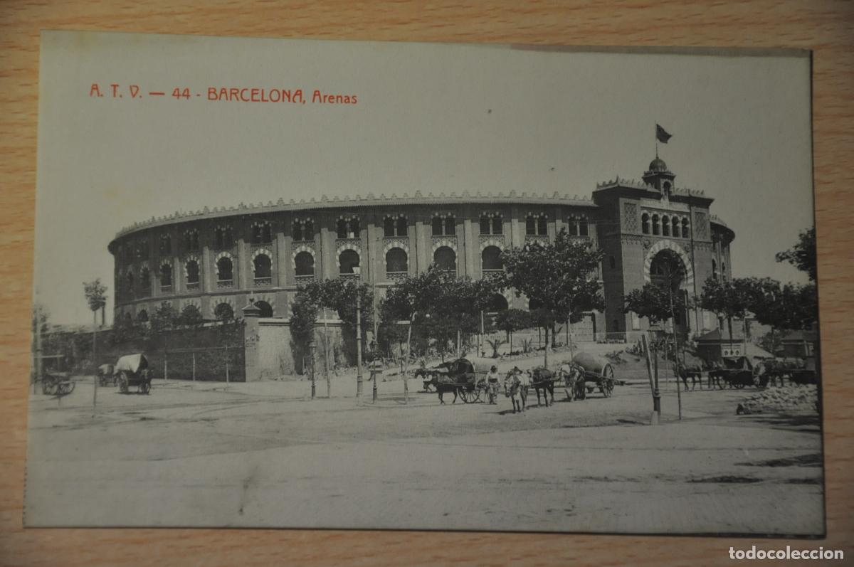Postales: postal barcelona, arenas, atv 44