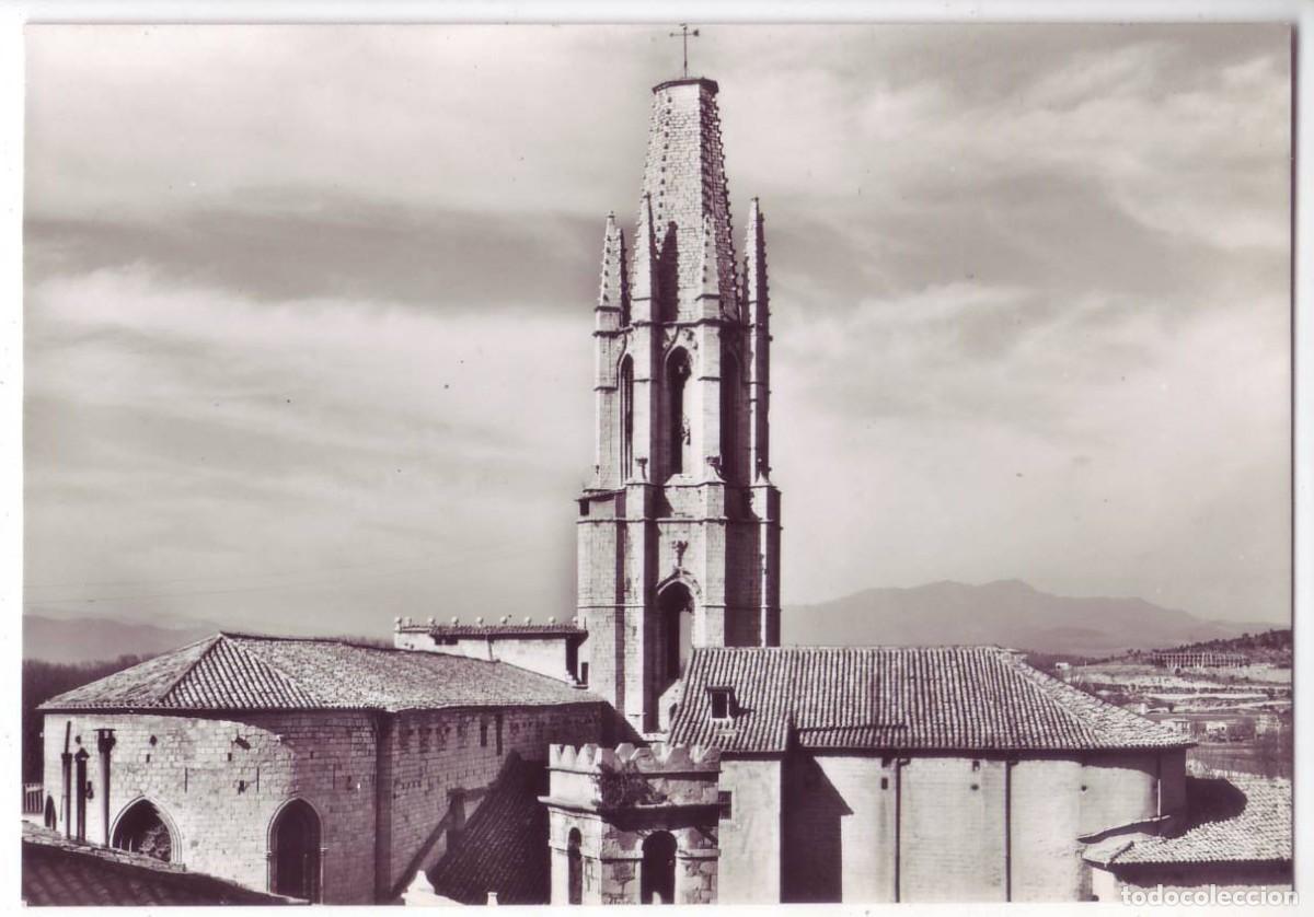 Postales: Gerona: Campanario de San F&eacute;lix. FISA / Soberanas. No circulada (A&ntilde;os 60)