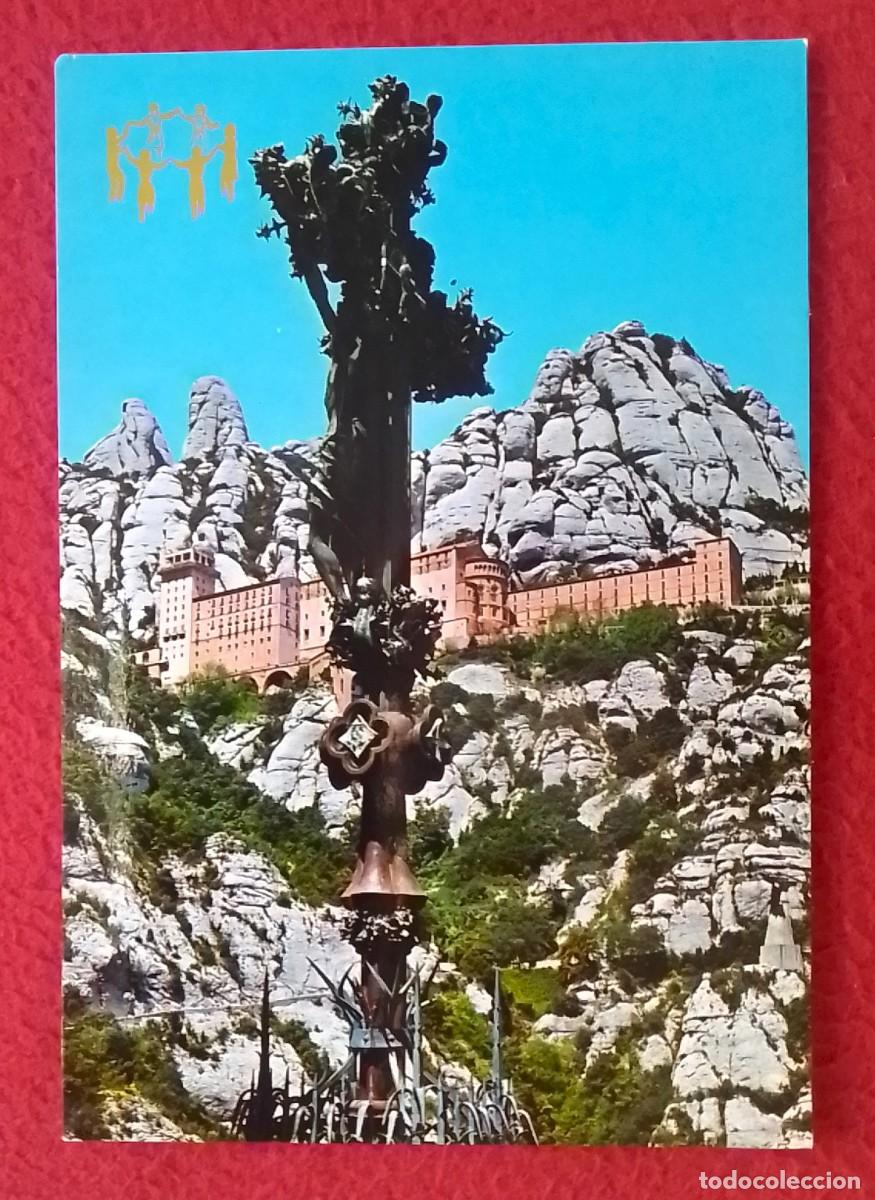 Postales: ANTIGUA POSTAL POST CARD CATALOGNE CATALONIA MONASTERIO DE MONTSERRAT BARCELONA..CARTE POSTALE SPAIN