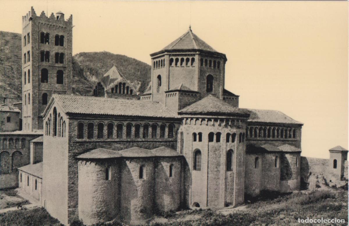Postales: ARTE ROM&Aacute;NICO, MONASTERIO DE SANTA MAR&Iacute;A DE RIPOLL (S.XII) &ndash; EDITOR ARTIGUES 57 &ndash; S/C