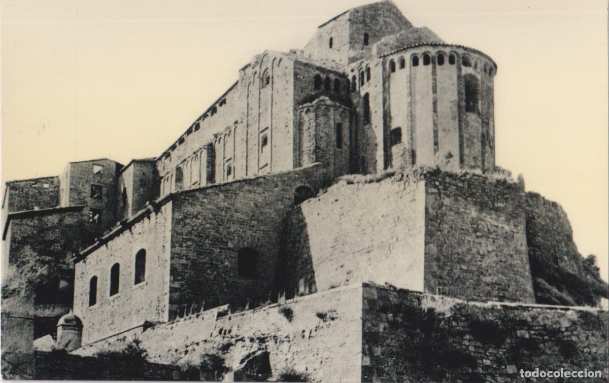 Postales: ARTE ROM&Aacute;NICO, CASTILLO DE CARDONA, IGLESIA DE SANT VICEN&Ccedil; (S.XI) &ndash; EDITOR ARTIGUES 64 &ndash; S/C