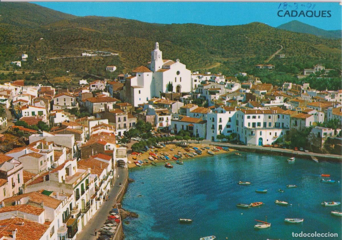 Postales: CADAQUES (GIRONA) VISTA PARCIAL - PIC N&ordm;3314 - ESCRITA