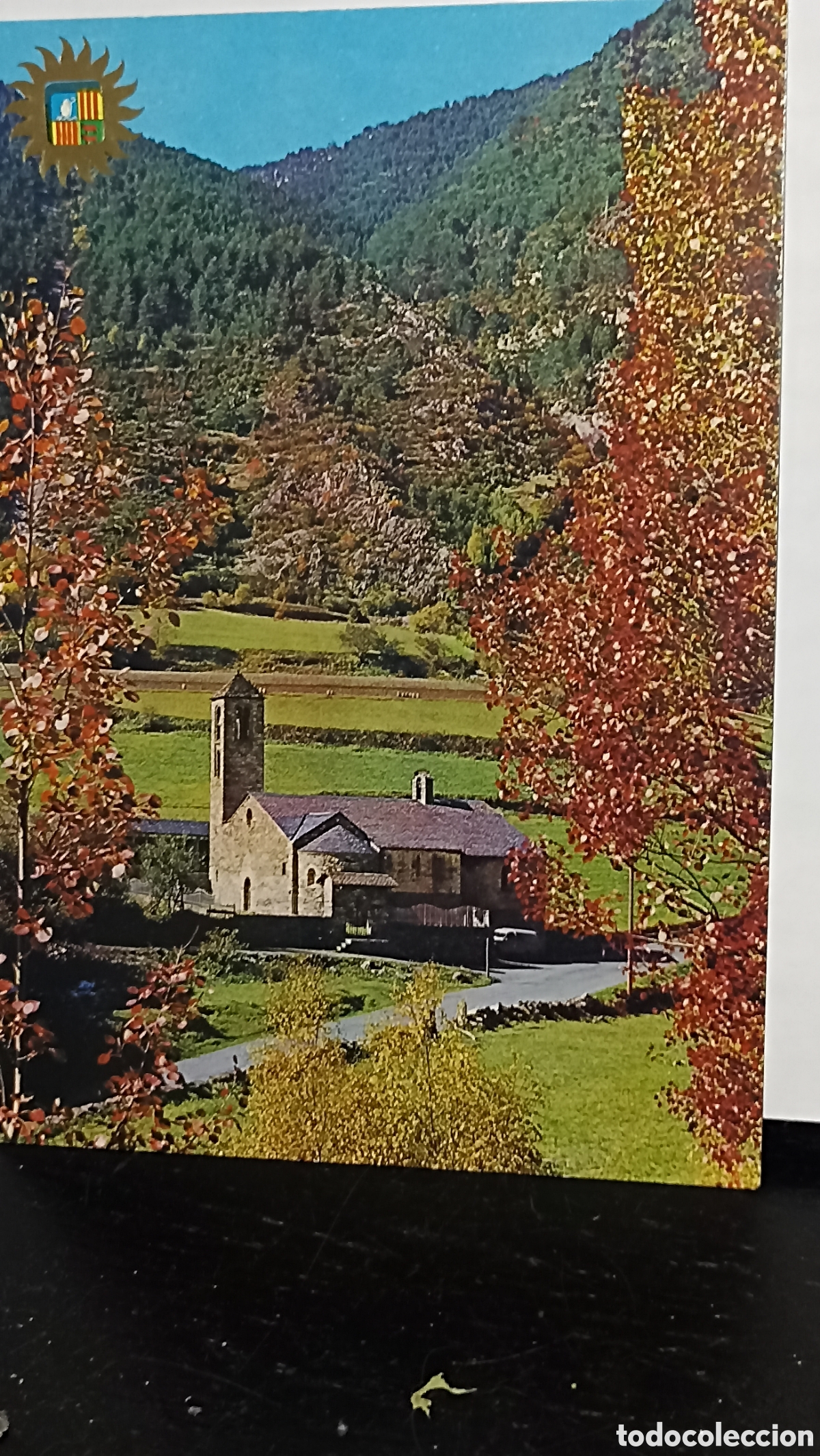 Postales: MINT!! Andorra la cortinada la iglesia rom&aacute;nica