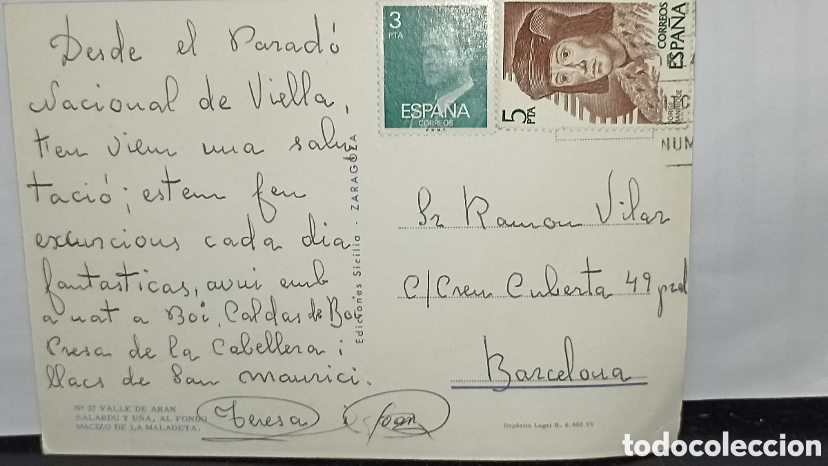 Postales: Valle de Aran Salard&uacute; y U&ntilde;a - Foto 2