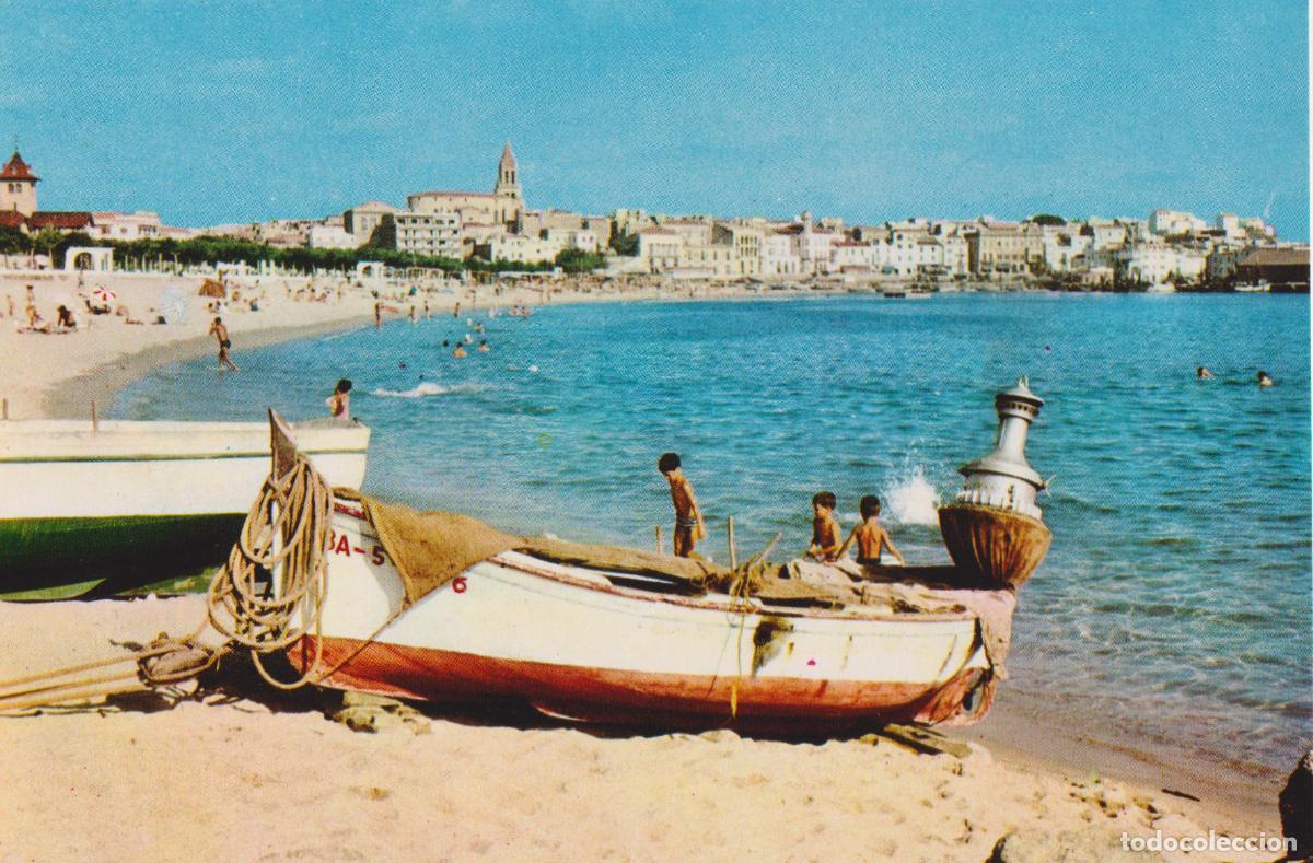 Postales: PALAMOS (GIRONA) LA PLAYA - LAMINOGRAF N&ordm;42 - S/C