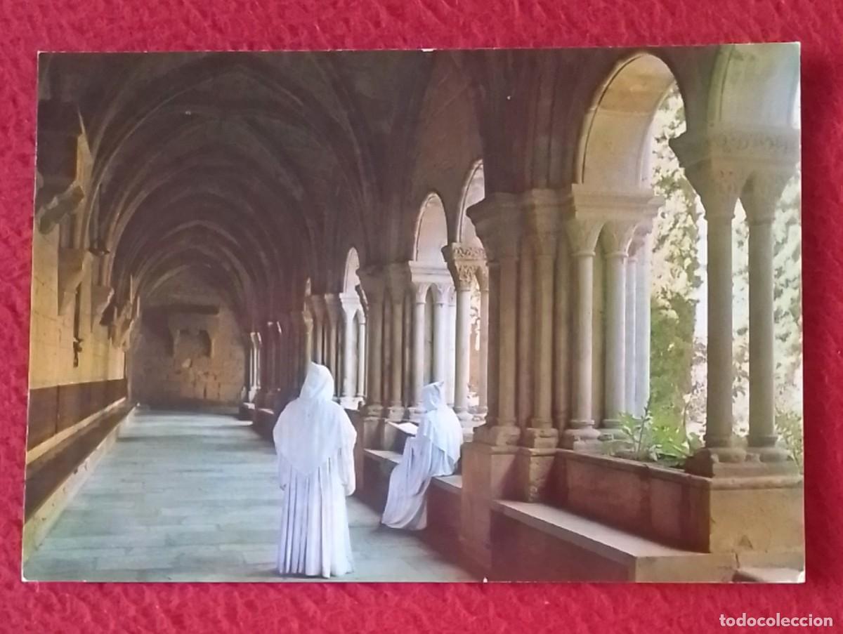Postales: POSTAL POST CARD CATALOGNE TARRAGONA MONESTIR MONASTERIO DE POBLET VISTA PARCIAL DEL CLAUSTRO MONJES