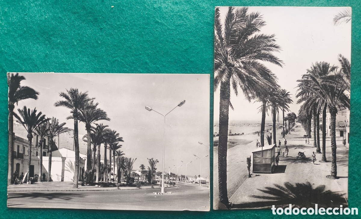 Postales: VILANOVA I LA GELTR&Uacute; PASSEIG MAR&Iacute;TIM POSTAL FOTOGRAFICA C. 1960