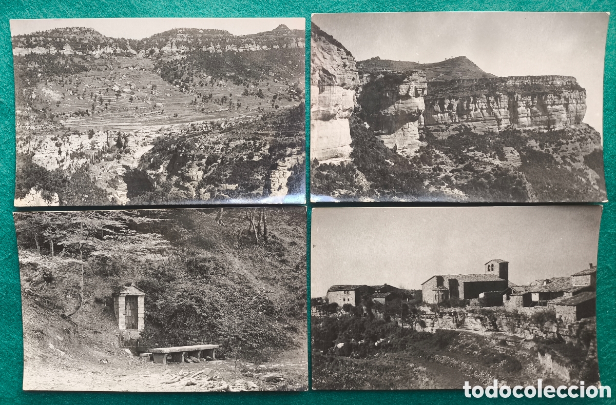 Postales: TAVERTET POSTAL FOTOGR&Aacute;FICA LOTE 4 FOTOGRAF&Iacute;A GAJA C. 1960
