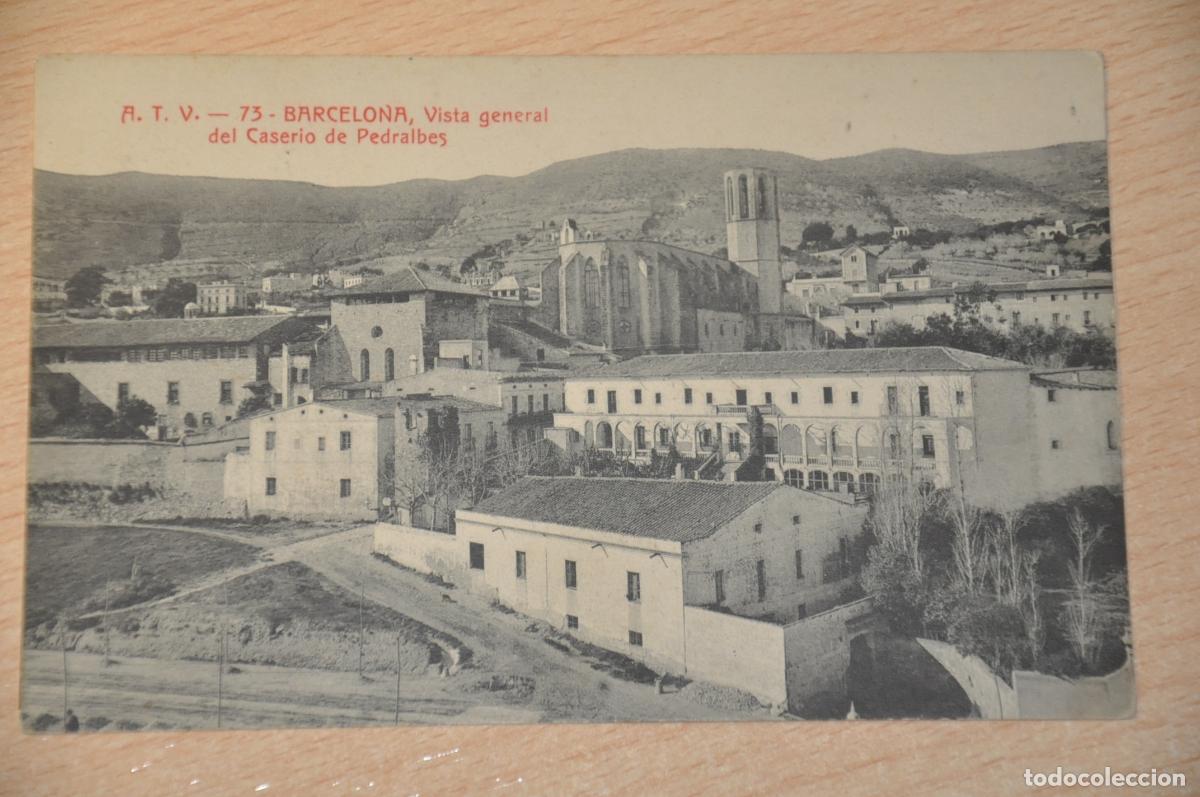 Postales: postal barcelona, vista general del caserio de pedralbes, atv 73