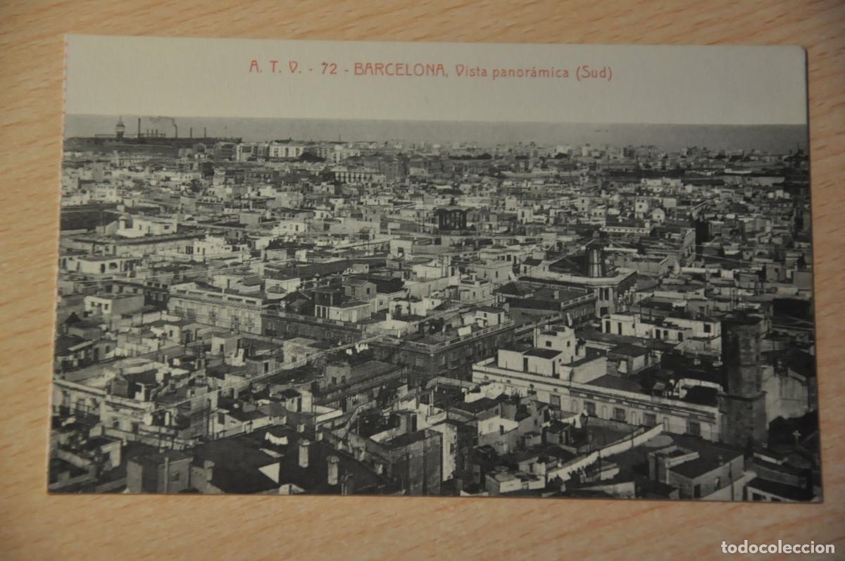 Postales: postal barcelona, vista panoramica sud, atv 72