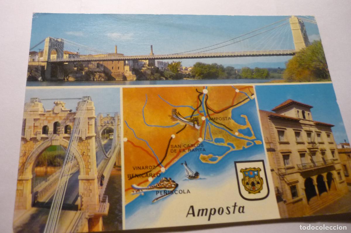 Postales: postal amposta div aspectos cm