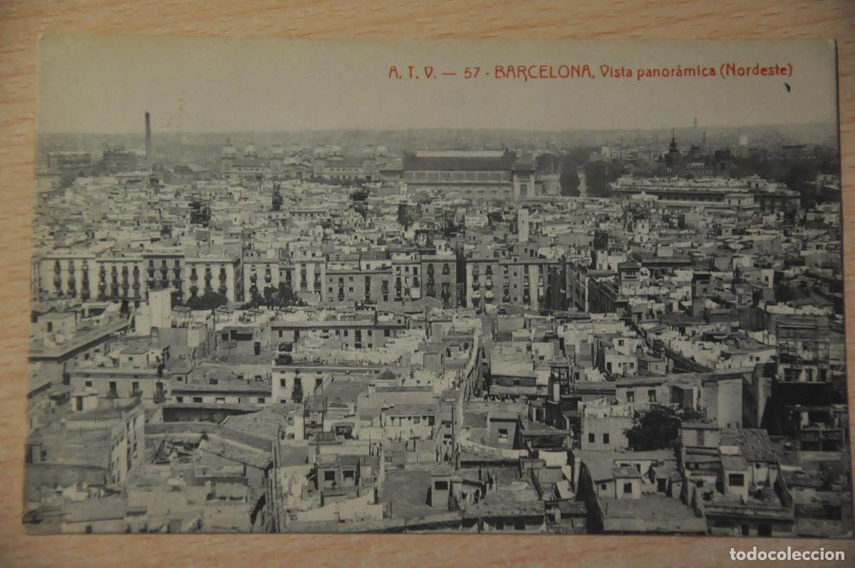 Postales: postal barcelona, vista panoramica nordeste, atv 57
