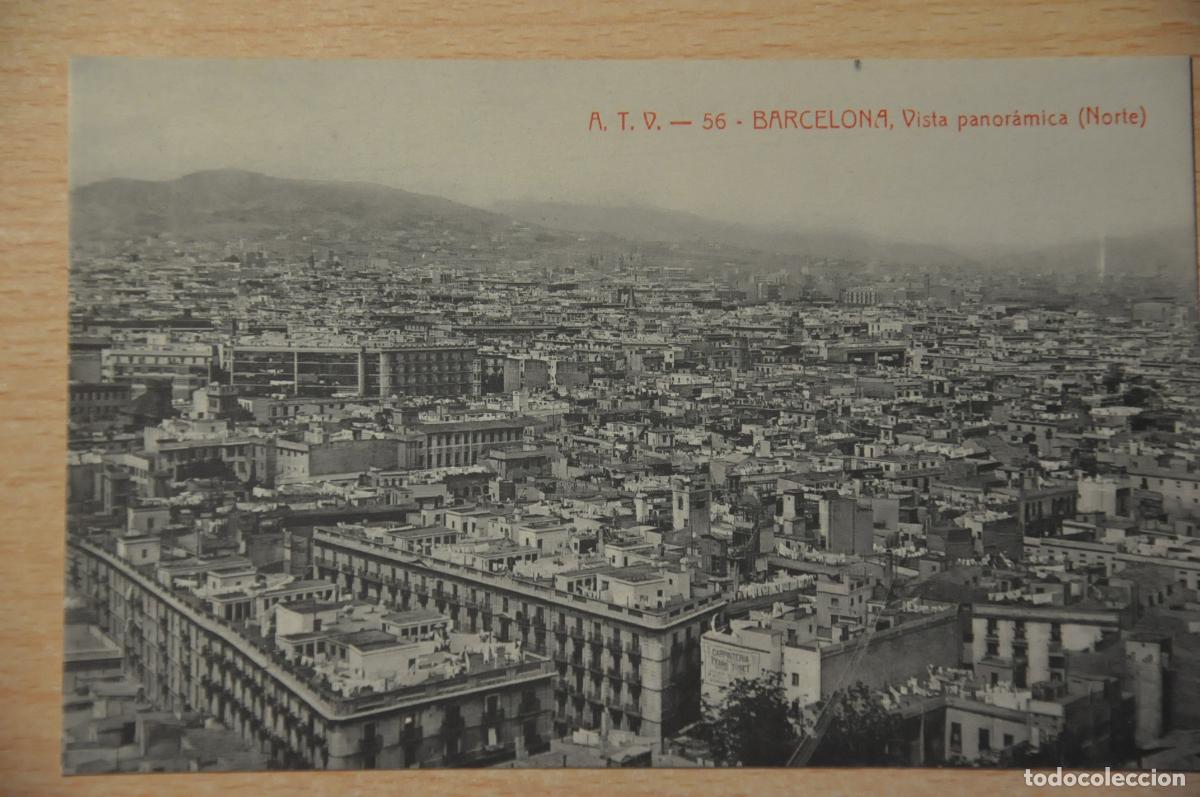 Postales: postal barcelona, vista panoramica norte, atv 56