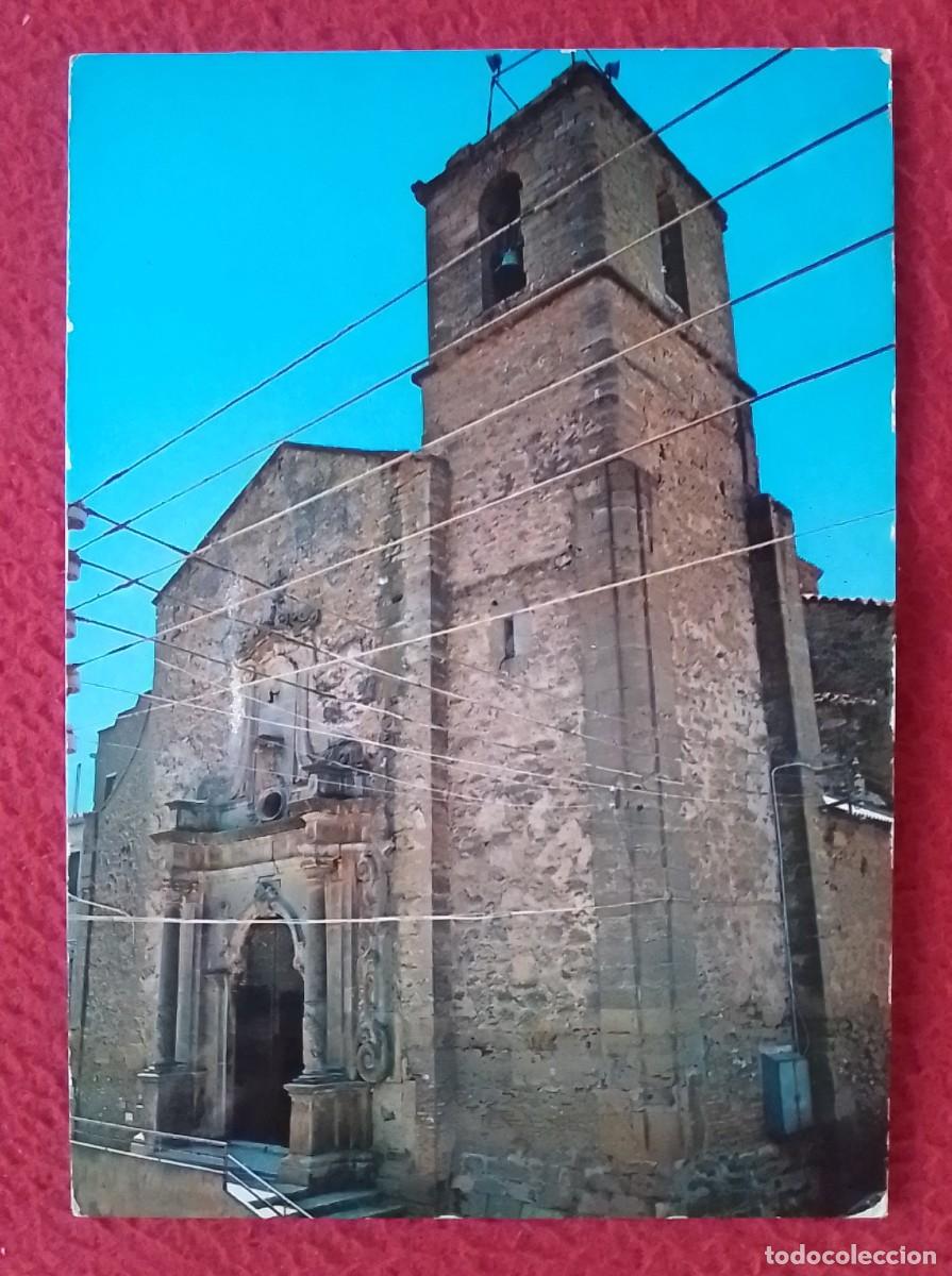 Postales: ANTIGUA POSTAL POST CARD CATALOGNE LLEIDA ALCOLETGE ESGL&Eacute;SIA DE SANT MIQUEL IGLESIA DE SAN MIGUEL...
