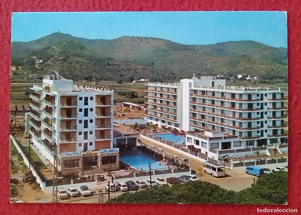 Postales: POSTAL POST CARD CATALOGNE CATALONIA HOTEL ALHAMBRA SANTA SUSANA MALGRAT DE MAR BARCELONA PISCINAS..